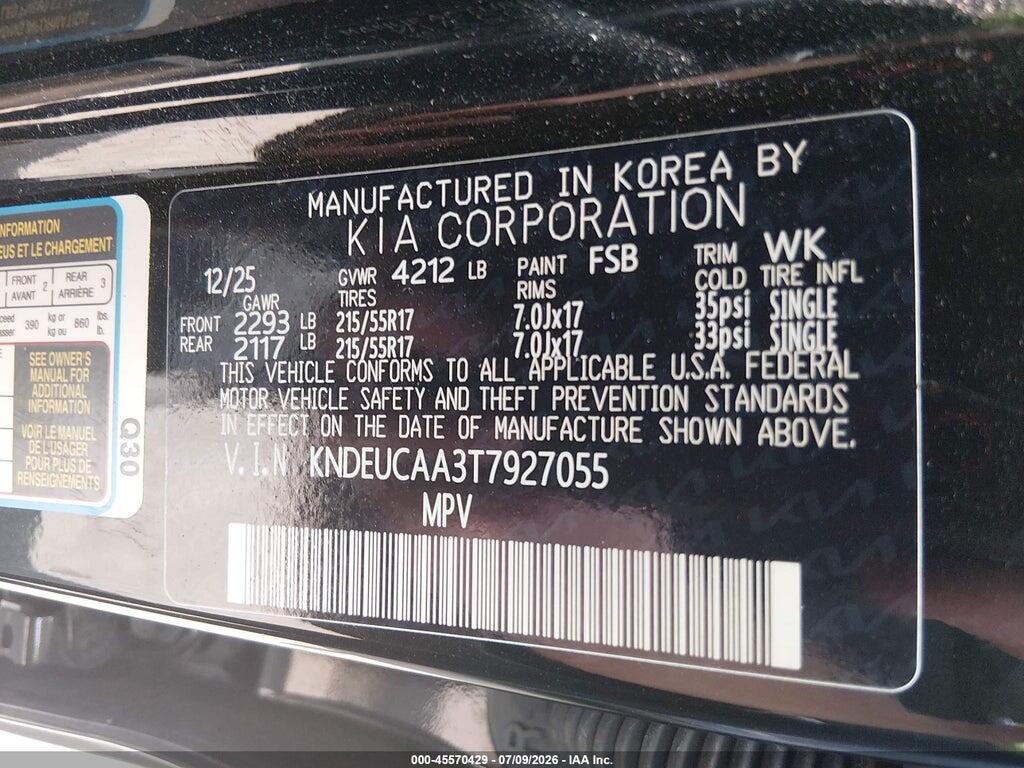 KNDEUCAA3T7927055 2026 KIA SELTOS photo no. 9