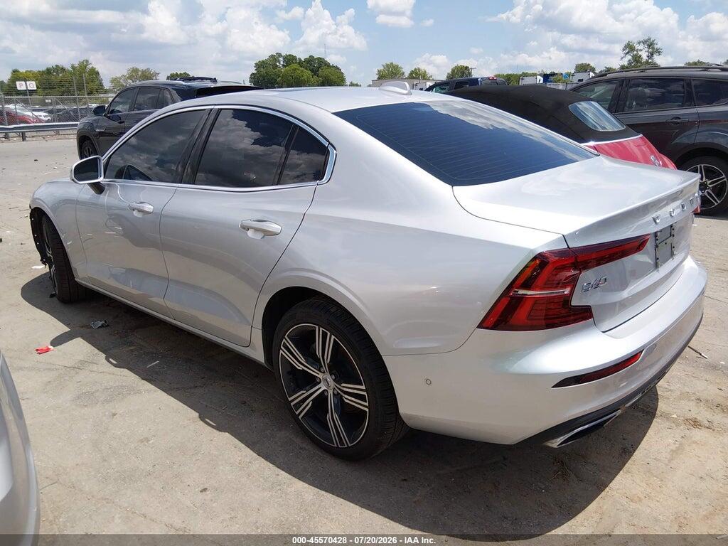 7JRL12FL2NG192142 2022 VOLVO S60 photo no. 3