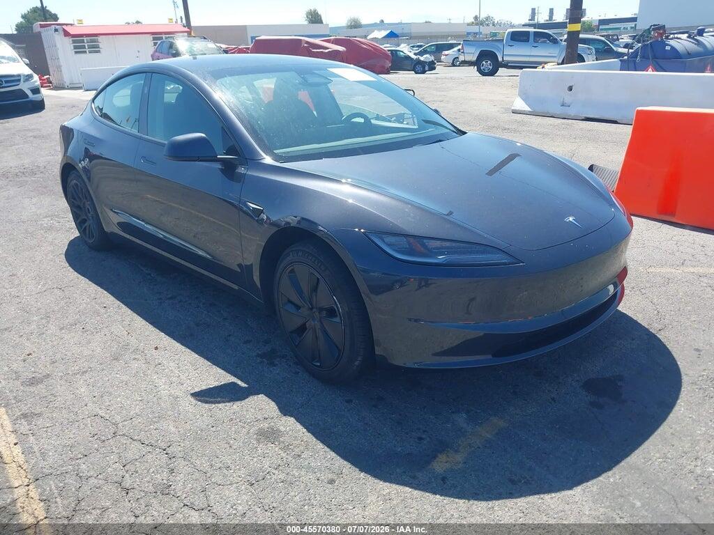5YJ3E1EA6SF047866 2025 TESLA MODEL 3 photo no. 1