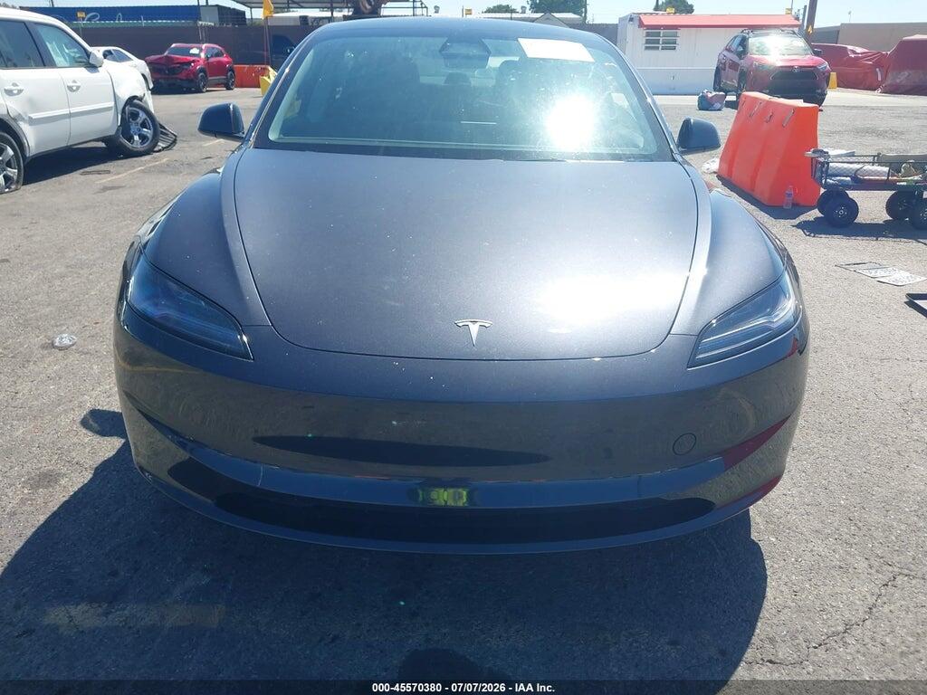 5YJ3E1EA6SF047866 2025 TESLA MODEL 3 photo no. 12