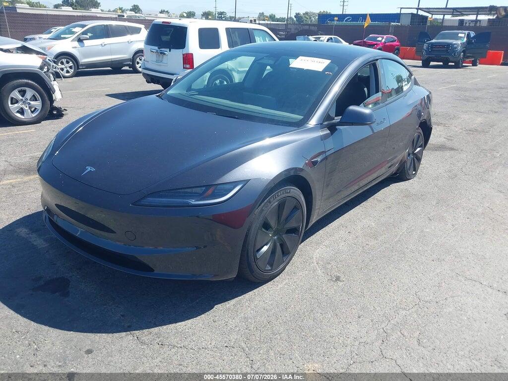 5YJ3E1EA6SF047866 2025 TESLA MODEL 3 photo no. 2