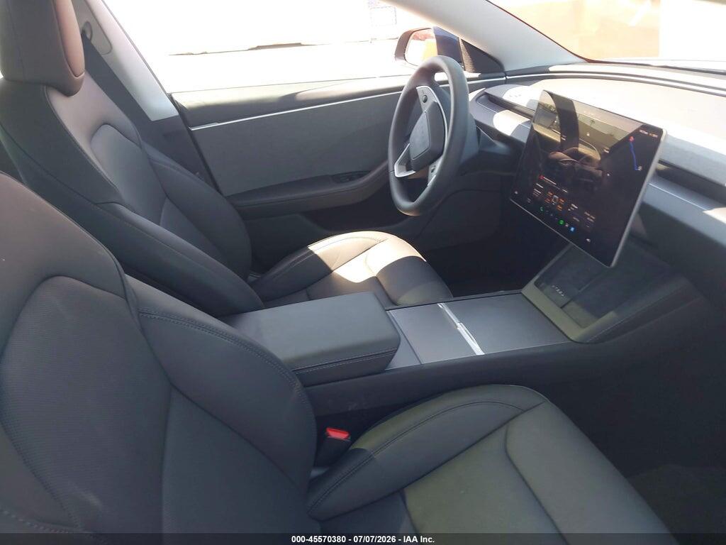 5YJ3E1EA6SF047866 2025 TESLA MODEL 3 photo no. 5