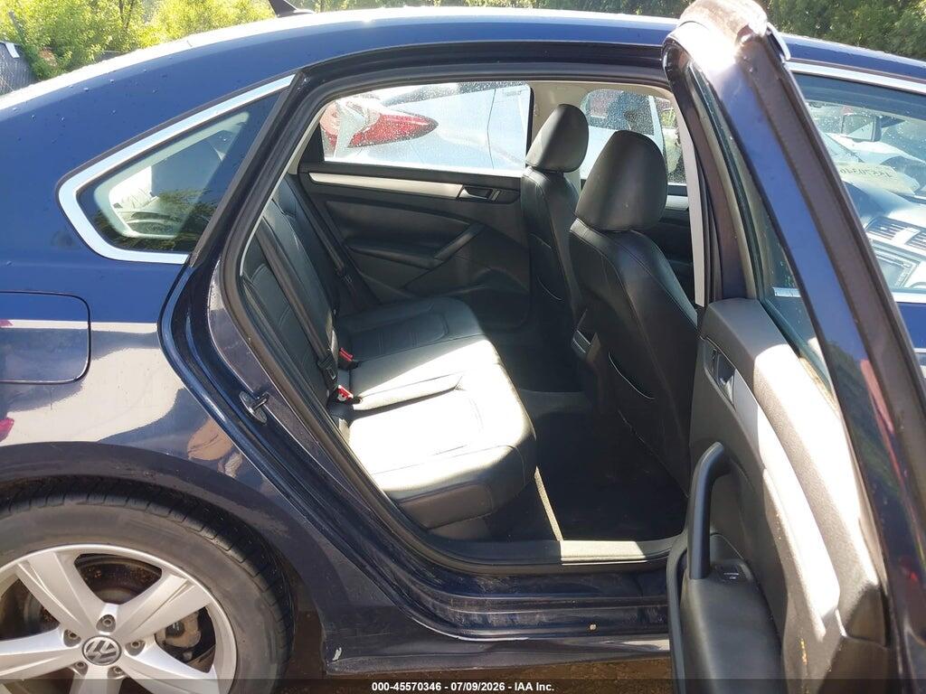 1VWBN7A30CC012953 2012 VOLKSWAGEN PASSAT photo no. 8