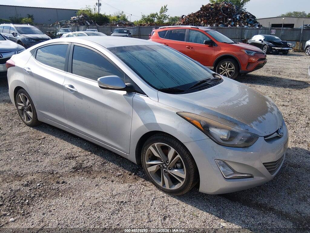 5NPDH4AE4EH484258 2014 HYUNDAI ELANTRA photo no. 1