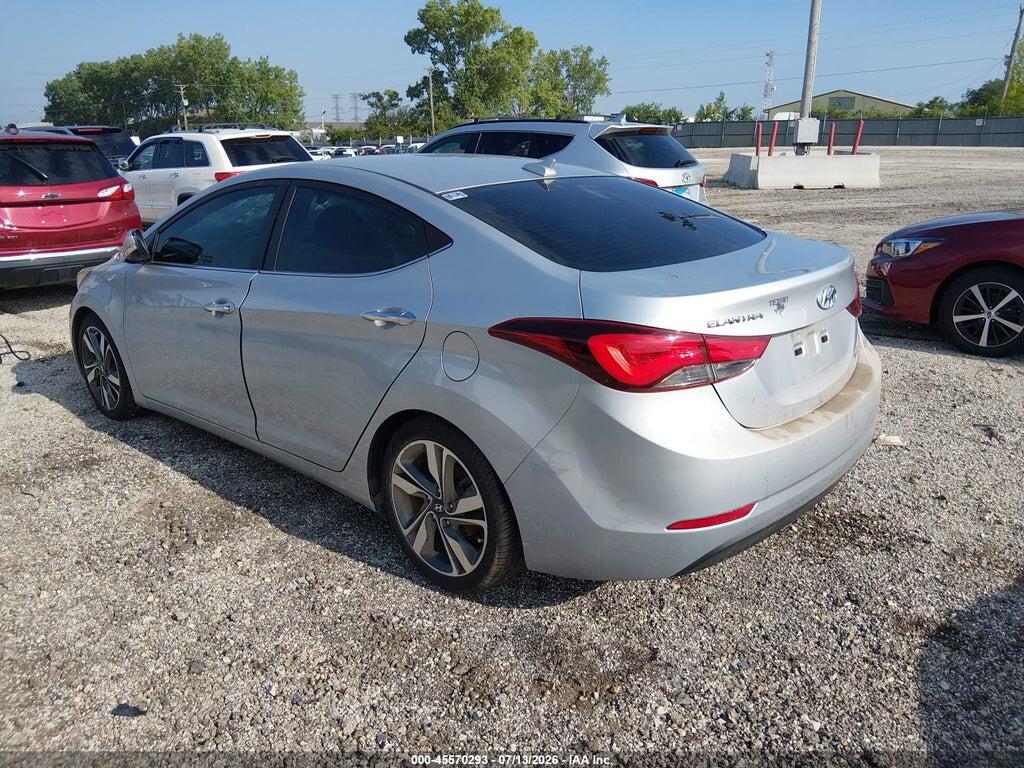 5NPDH4AE4EH484258 2014 HYUNDAI ELANTRA photo no. 3