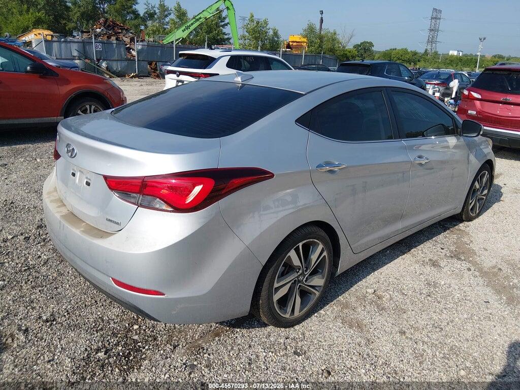 5NPDH4AE4EH484258 2014 HYUNDAI ELANTRA photo no. 4