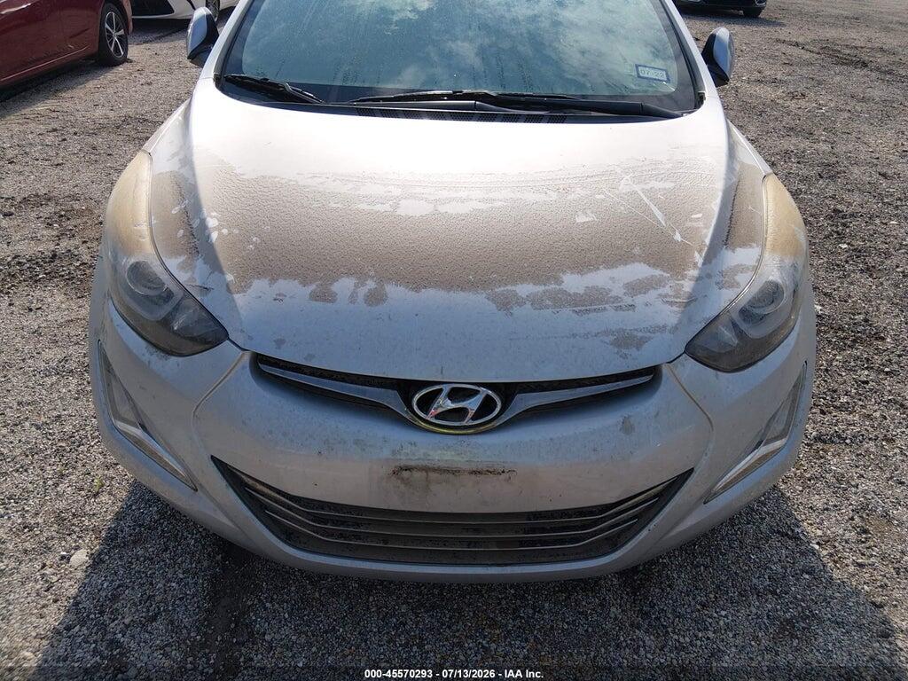 5NPDH4AE4EH484258 2014 HYUNDAI ELANTRA photo no. 6