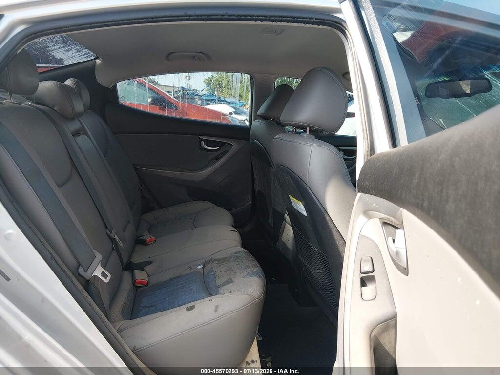 5NPDH4AE4EH484258 2014 HYUNDAI ELANTRA photo no. 8