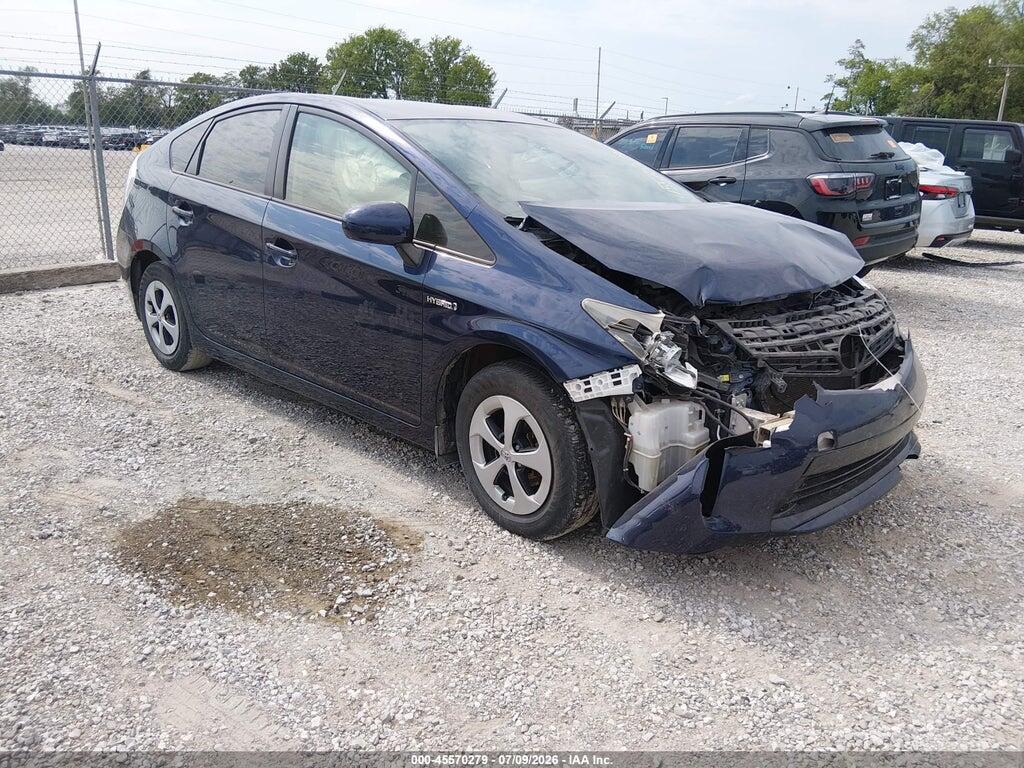 JTDKN3DUXF1886565 2015 TOYOTA PRIUS photo no. 1