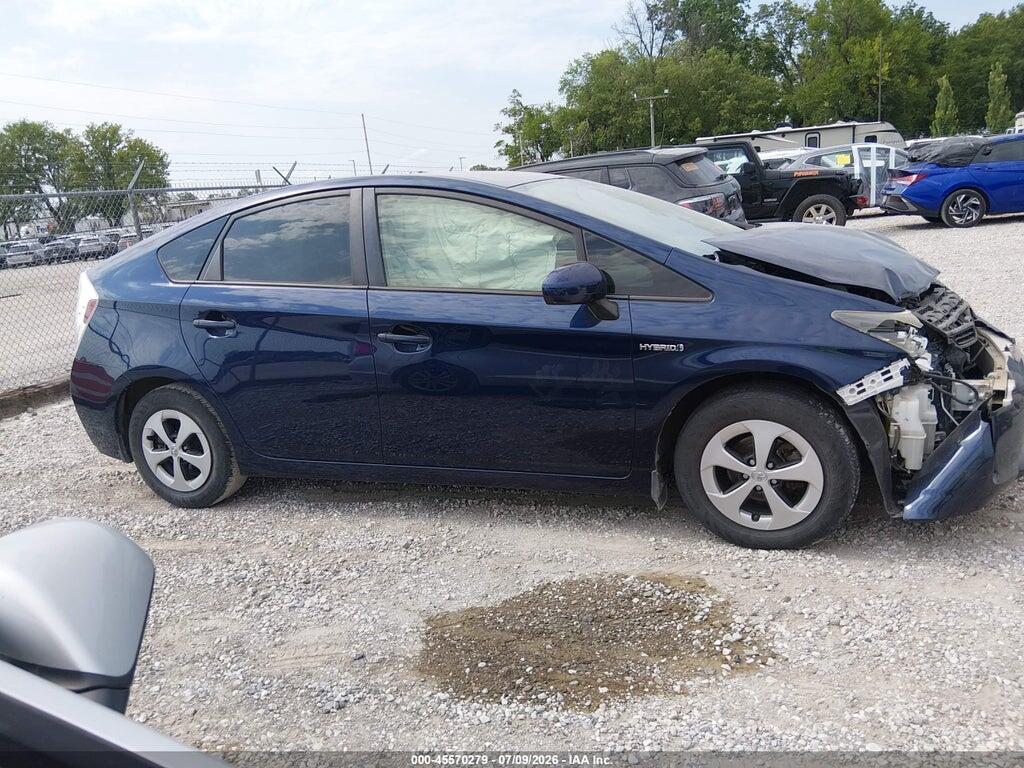 JTDKN3DUXF1886565 2015 TOYOTA PRIUS photo no. 12