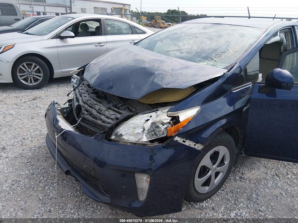 JTDKN3DUXF1886565 2015 TOYOTA PRIUS photo no. 6