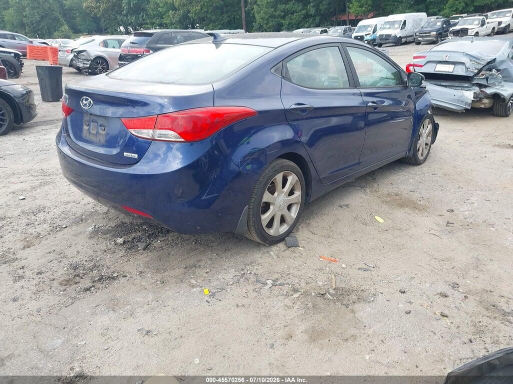 KMHDH4AE6DU516871 2013 HYUNDAI ELANTRA photo no. 4