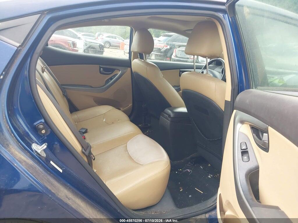 KMHDH4AE6DU516871 2013 HYUNDAI ELANTRA photo no. 8