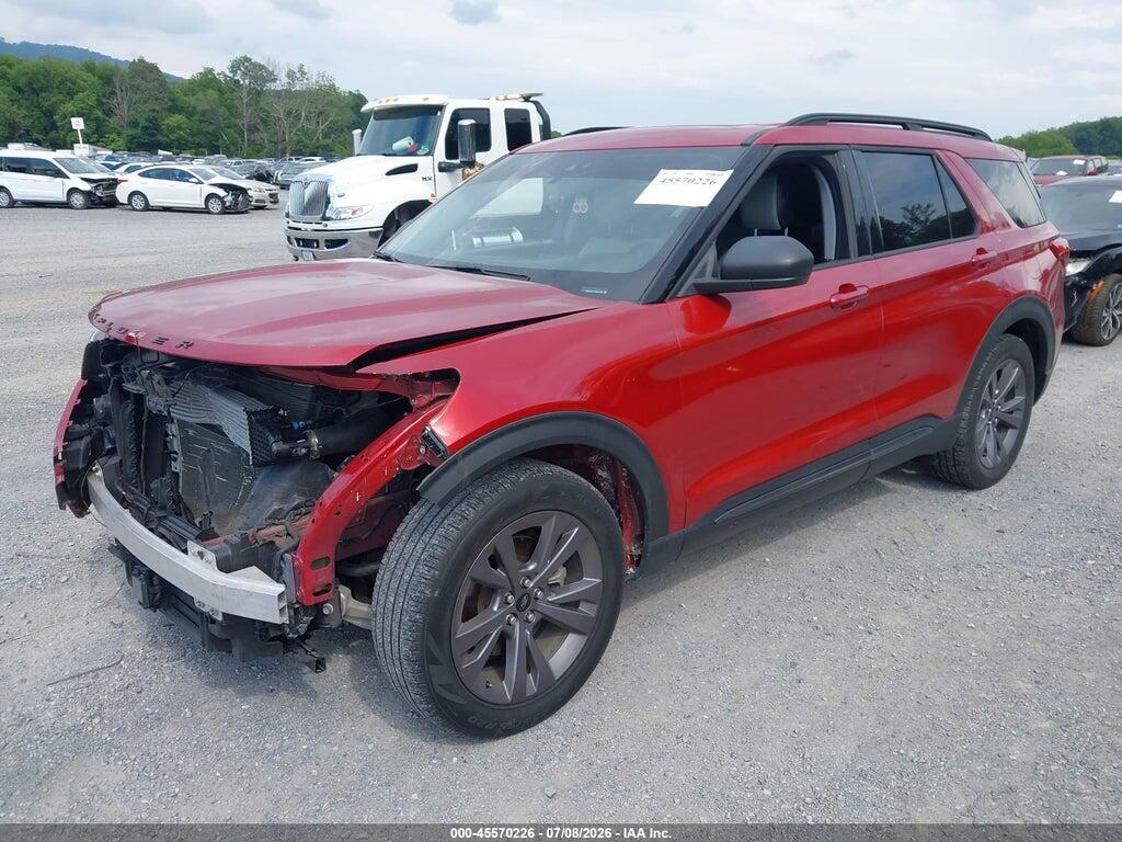 1FMSK7DH7MGC47892 2021 FORD EXPLORER photo no. 2