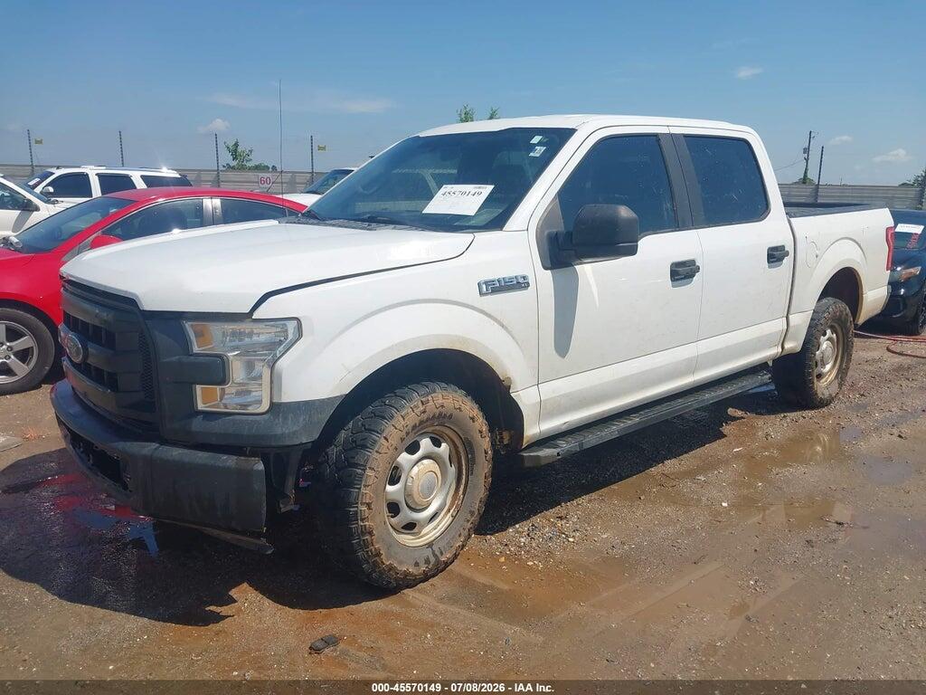 1FTEW1EFXHFB68437 2017 FORD F-150 photo no. 2