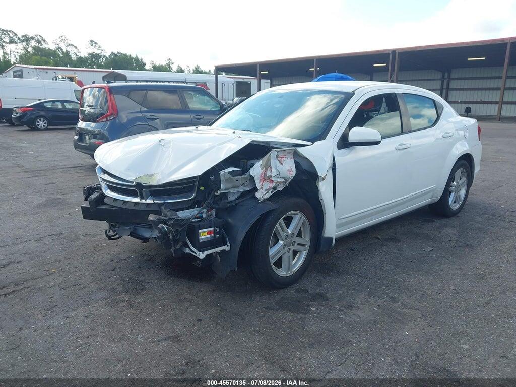 1C3CDZCB2CN150609 2012 DODGE AVENGER photo no. 2