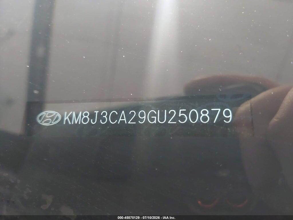 KM8J3CA29GU250879 2016 HYUNDAI TUCSON photo no. 9