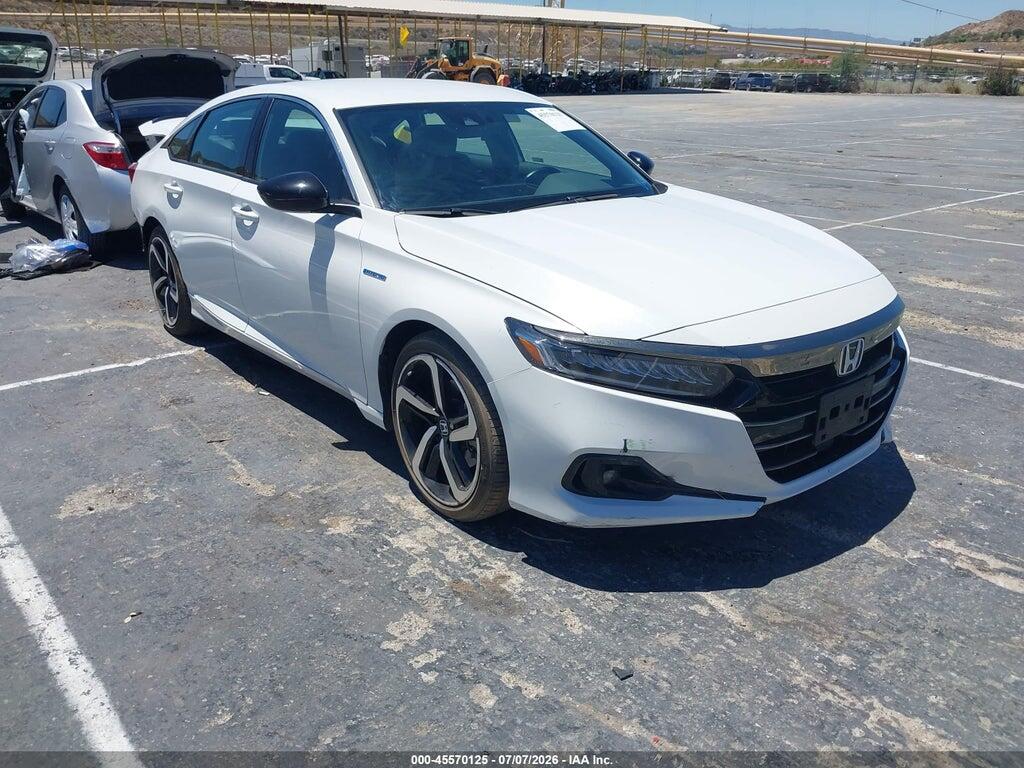 1HGCV3F25NA040165 2022 HONDA ACCORD HYBRID photo no. 1