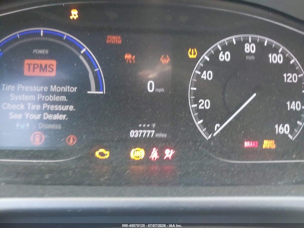 1HGCV3F25NA040165 2022 HONDA ACCORD HYBRID photo no. 7