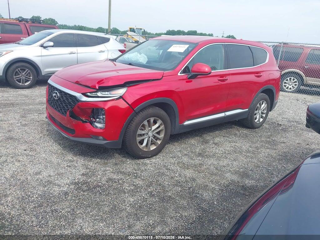 5NMS33AD5LH251684 2020 HYUNDAI SANTA FE photo no. 2