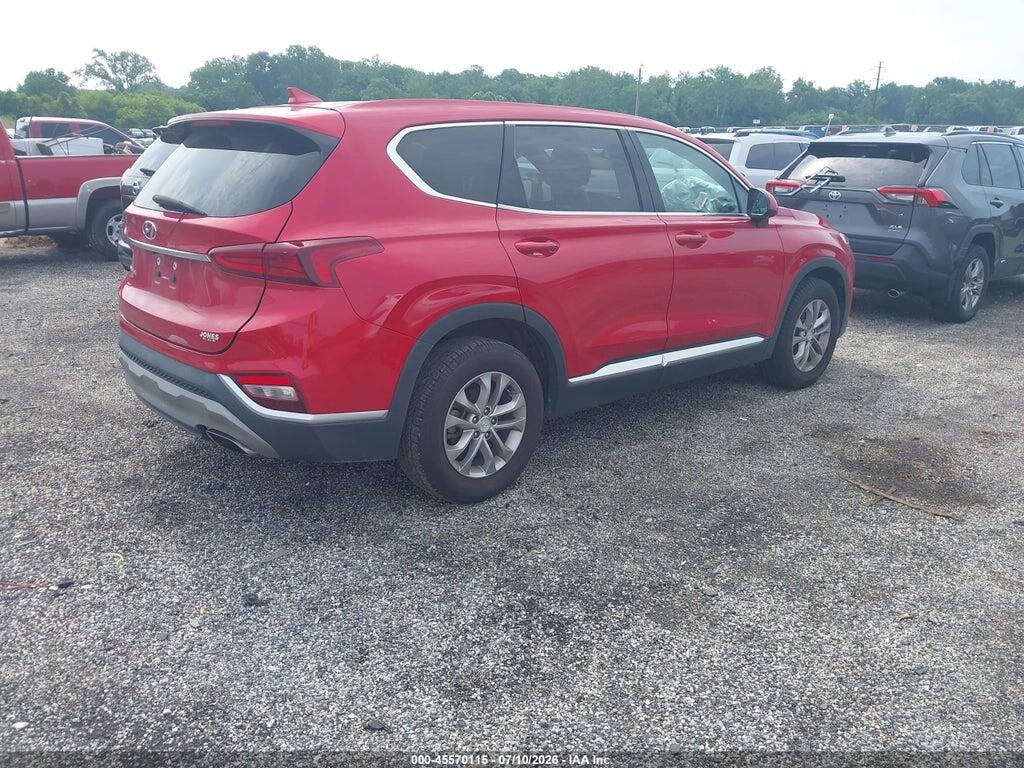 5NMS33AD5LH251684 2020 HYUNDAI SANTA FE photo no. 4