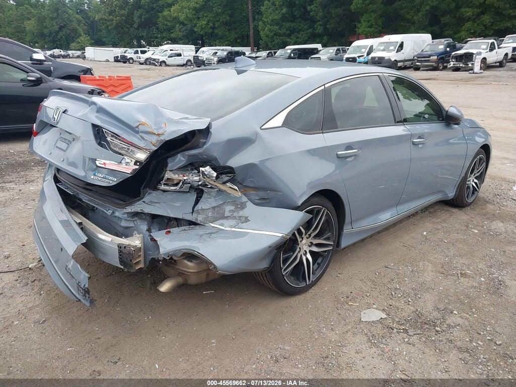 1HGCV3F90NA021150 2022 HONDA ACCORD HYBRID photo no. 4