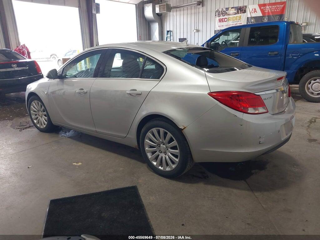 2G4GS5EC5B9186891 2011 BUICK REGAL photo no. 3