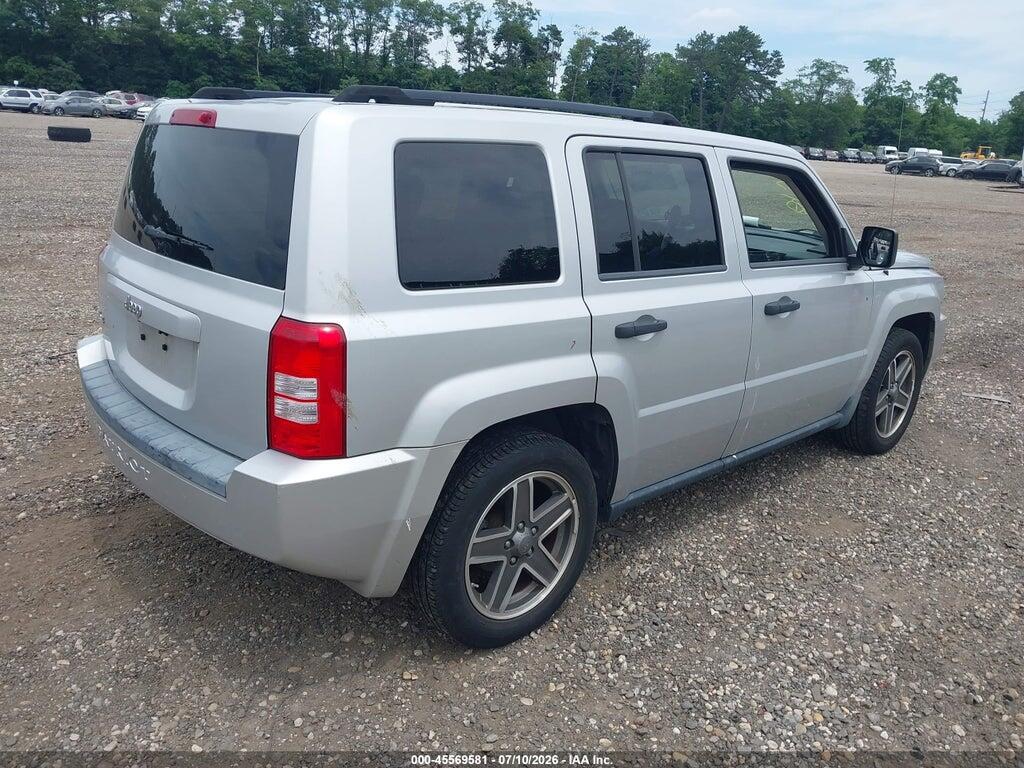 1J8FF28W38D766394 2008 JEEP PATRIOT photo no. 4
