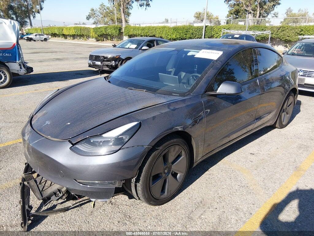 5YJ3E1EA8PF680697 2023 TESLA MODEL 3 photo no. 2
