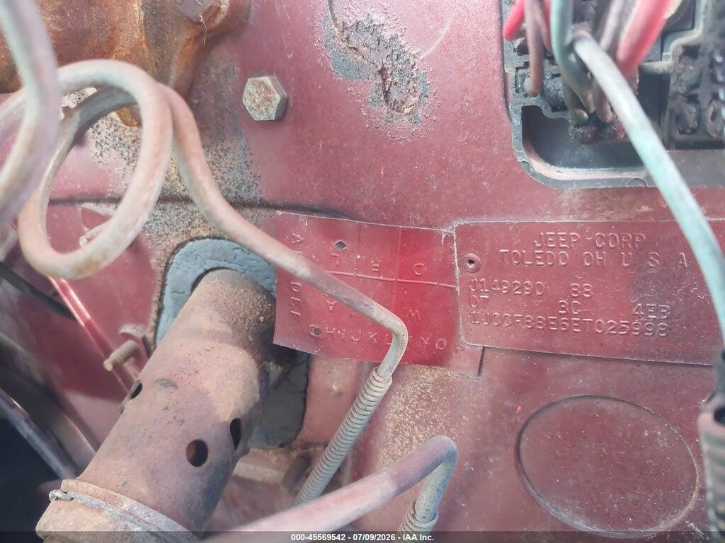 1JCCF88E6ET025998 1984 JEEP SCRAMBLER photo no. 9