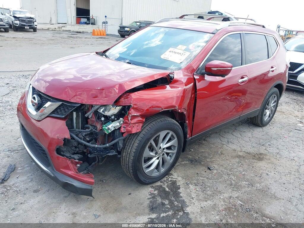5N1AT2MT6EC813680 2014 NISSAN ROGUE photo no. 2