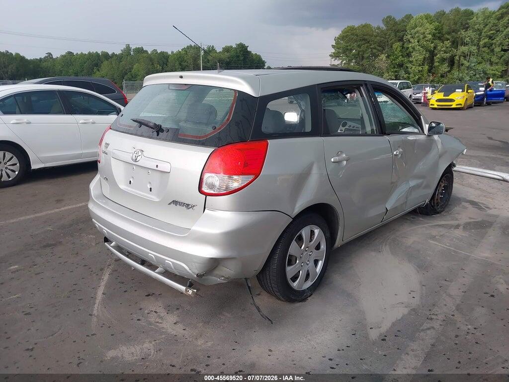 2T1KR38E03C110752 2003 TOYOTA MATRIX photo no. 4