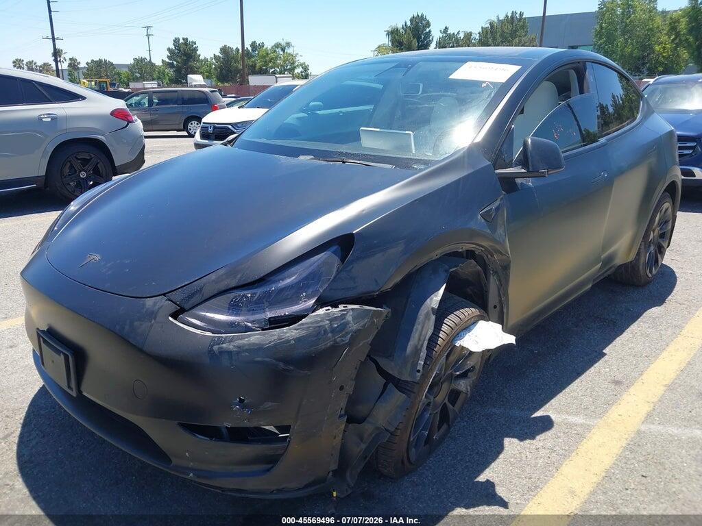 7SAYGDEE8NF447293 2022 TESLA MODEL Y photo no. 6