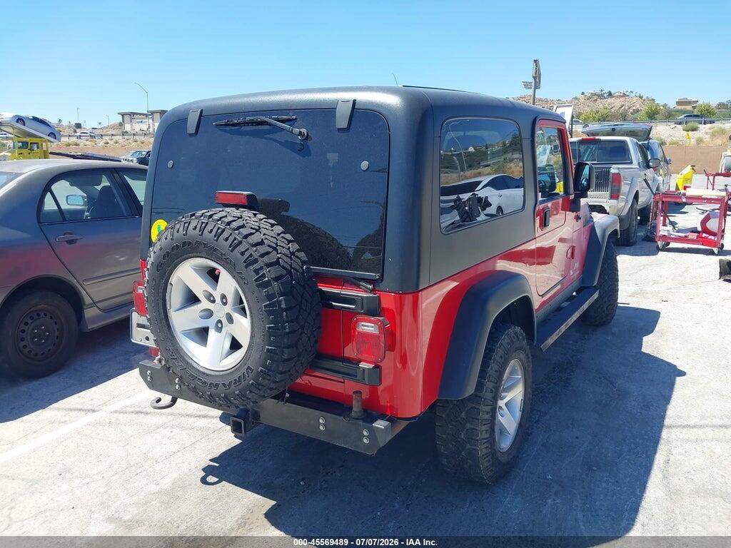 1J4FA64S46P722054 2006 JEEP WRANGLER photo no. 4