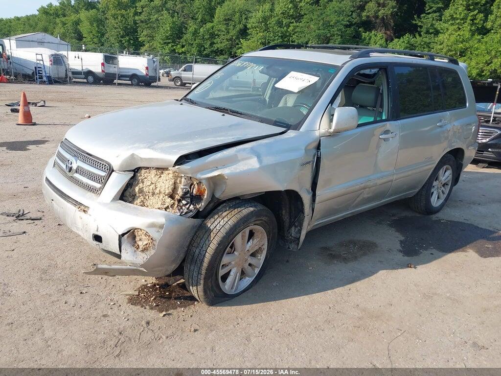 JTEEW21A560030929 2006 TOYOTA HIGHLANDER HYBRID photo no. 2