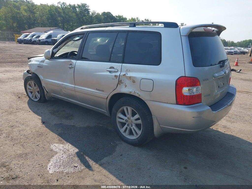 JTEEW21A560030929 2006 TOYOTA HIGHLANDER HYBRID photo no. 3