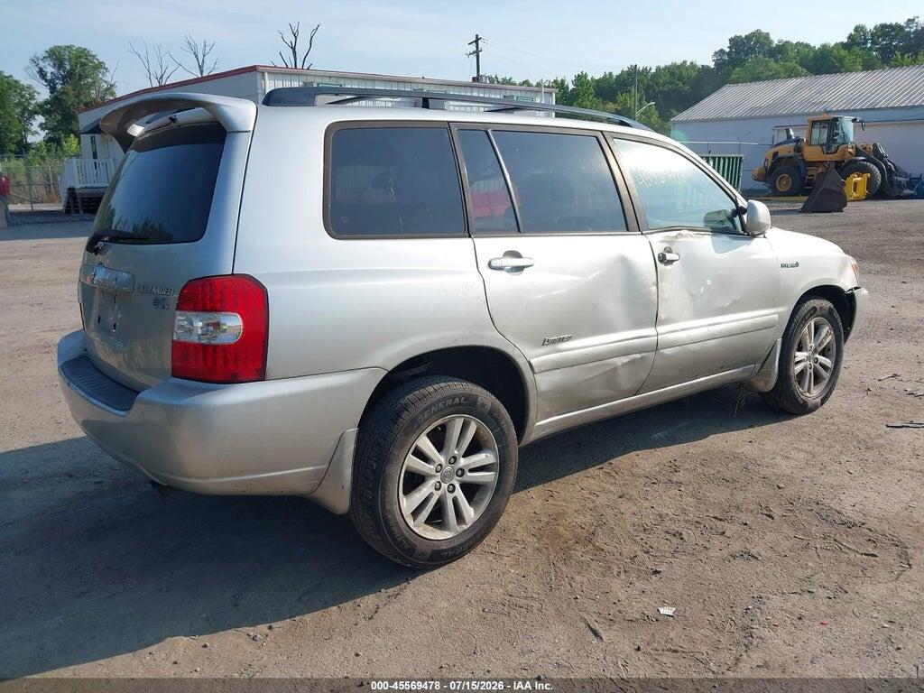 JTEEW21A560030929 2006 TOYOTA HIGHLANDER HYBRID photo no. 4