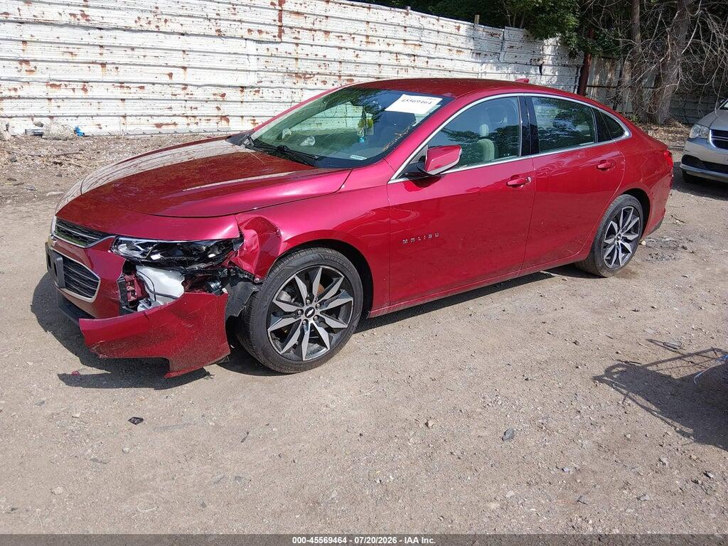 1G1ZD5ST3JF288491 2018 CHEVROLET MALIBU photo no. 2