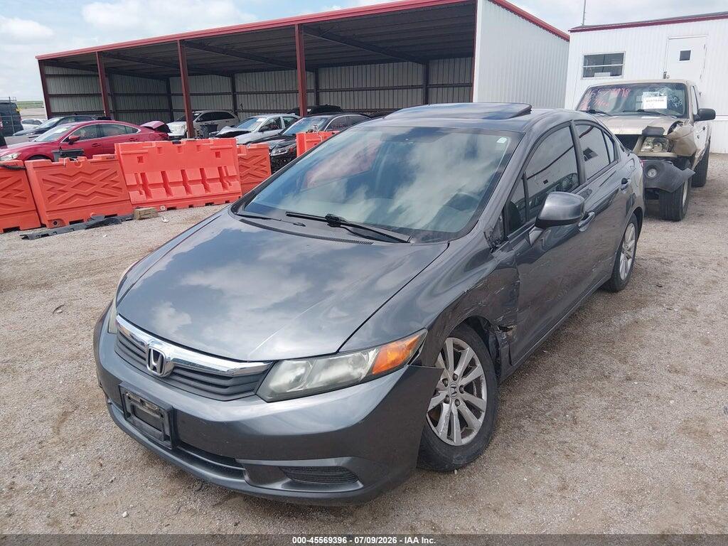 19XFB2F84CE305526 2012 HONDA CIVIC photo no. 2