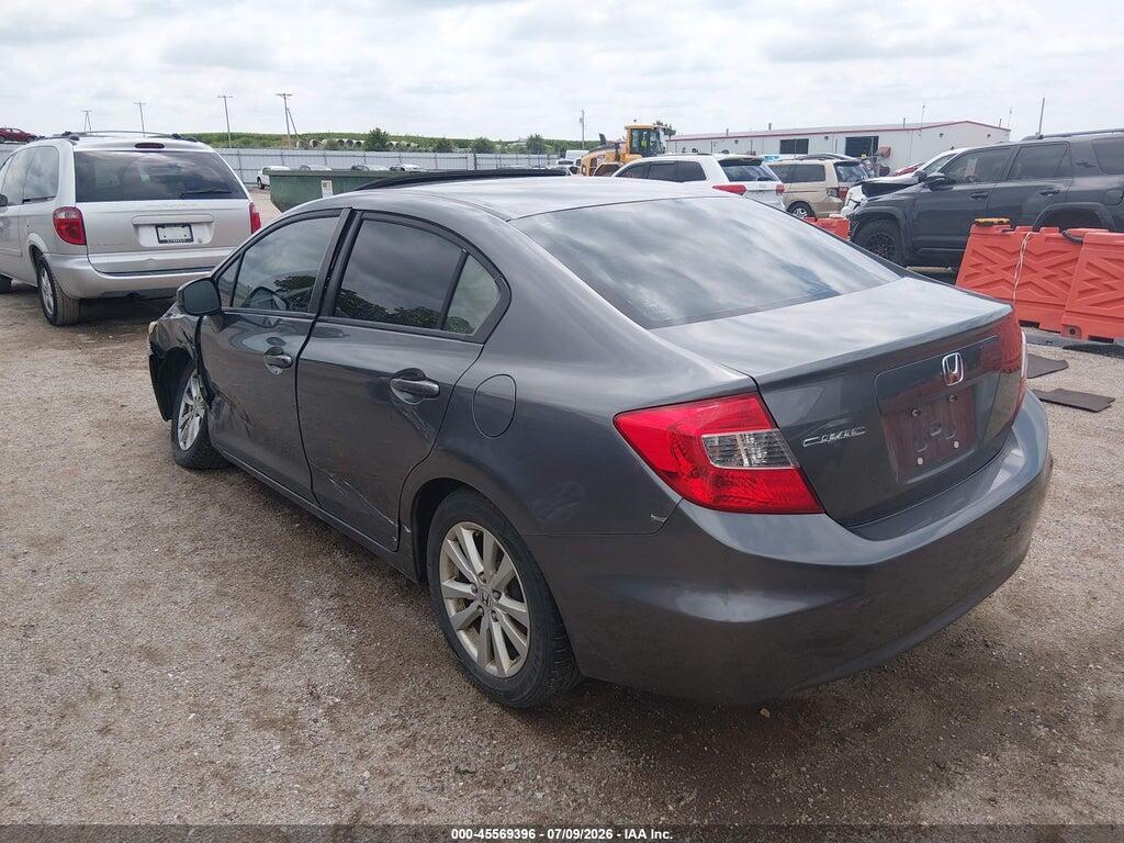 19XFB2F84CE305526 2012 HONDA CIVIC photo no. 3