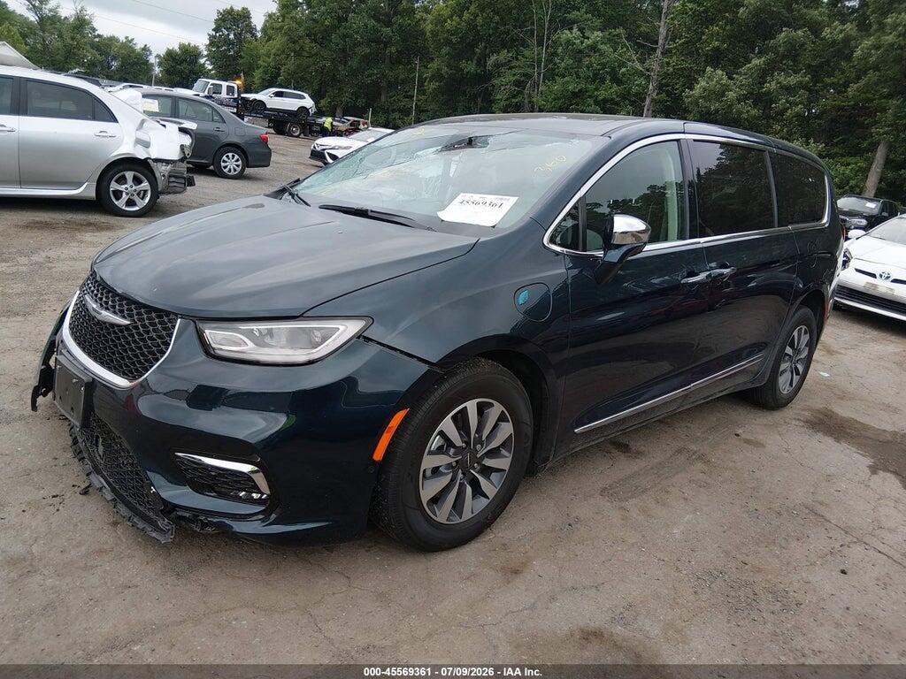 2C4RC1S70NR196775 2022 CHRYSLER PACIFICA HYBRID photo no. 2