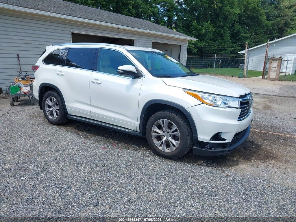 5TDJKRFH2ES038978 2014 TOYOTA HIGHLANDER photo no. 1