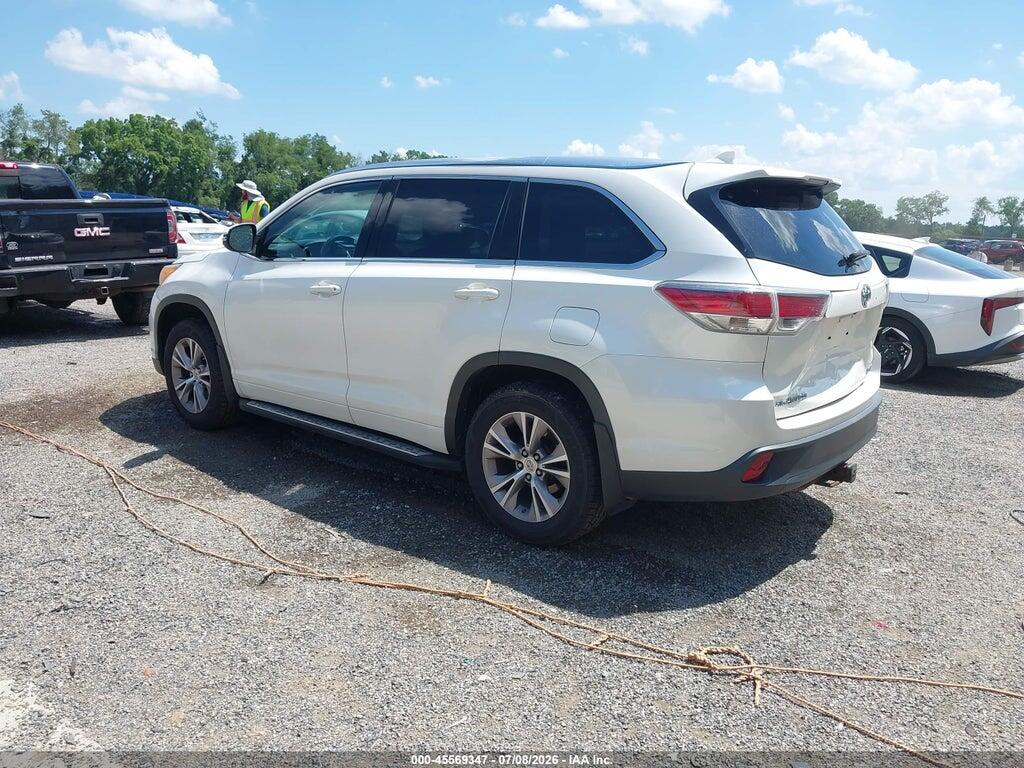 5TDJKRFH2ES038978 2014 TOYOTA HIGHLANDER photo no. 3