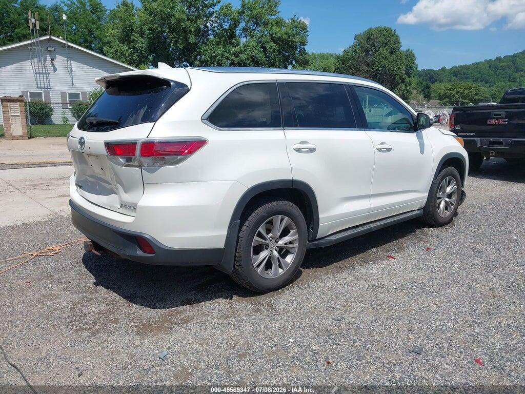 5TDJKRFH2ES038978 2014 TOYOTA HIGHLANDER photo no. 4