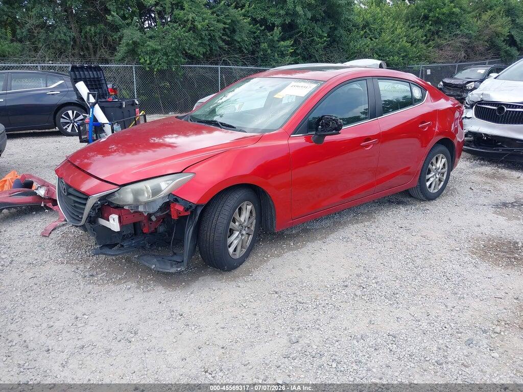 JM1BM1V70E1148563 2014 MAZDA MAZDA3 photo no. 2