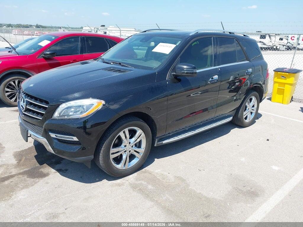 4JGDA5HB7DA222595 2013 MERCEDES-BENZ ML 350 photo no. 2