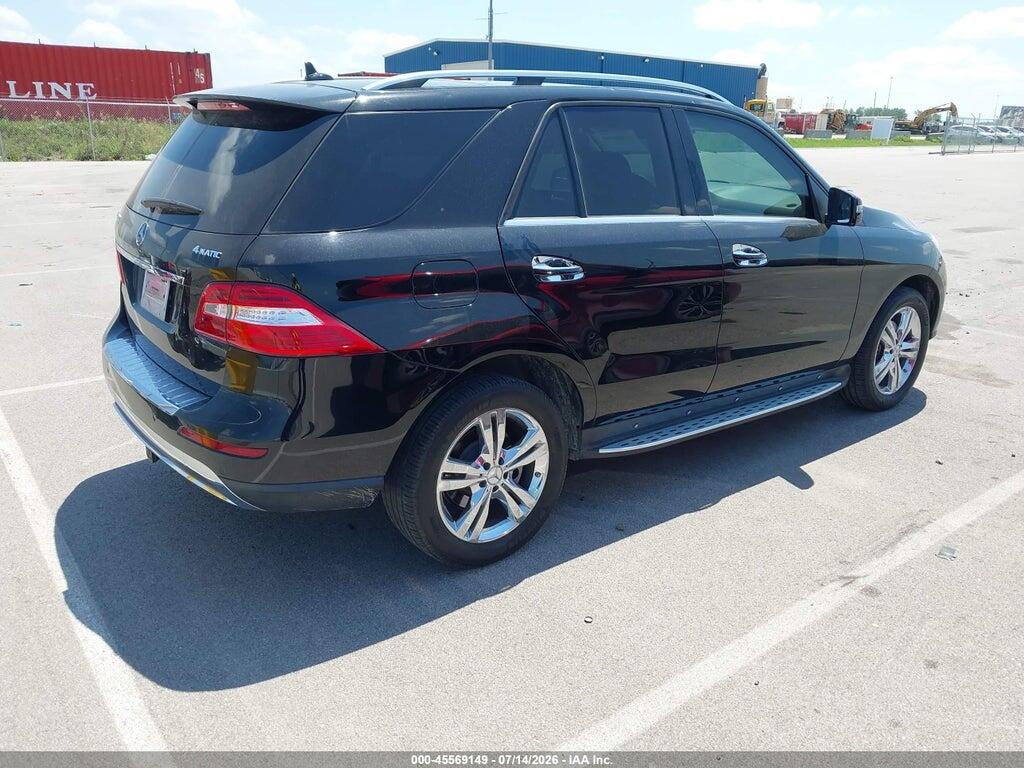 4JGDA5HB7DA222595 2013 MERCEDES-BENZ ML 350 photo no. 4