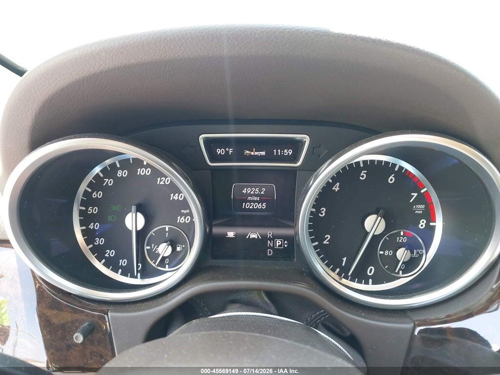 4JGDA5HB7DA222595 2013 MERCEDES-BENZ ML 350 photo no. 7