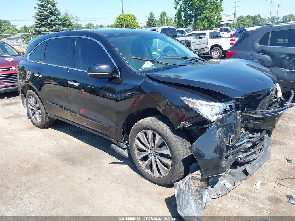 5FRYD4H49FB022013 2015 ACURA MDX photo no. 1