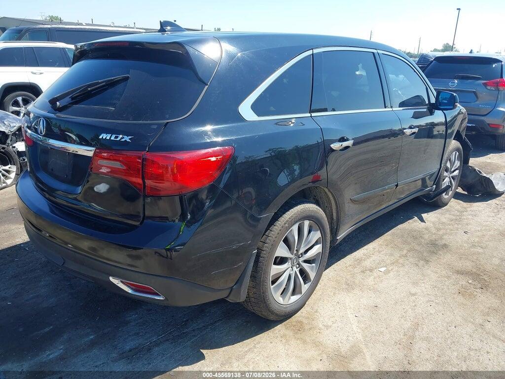5FRYD4H49FB022013 2015 ACURA MDX photo no. 4